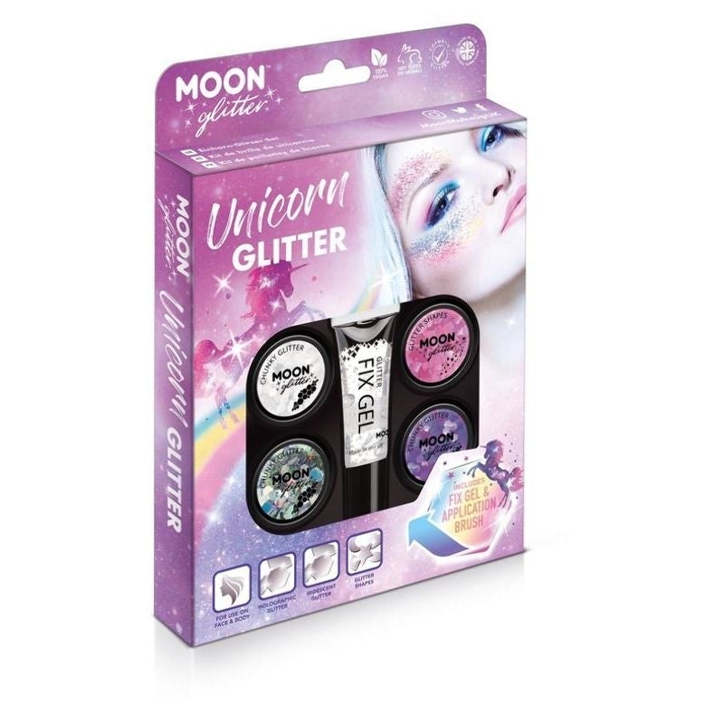 Moon Glitter Unicorn Kit Assorted Costume Make Up_1