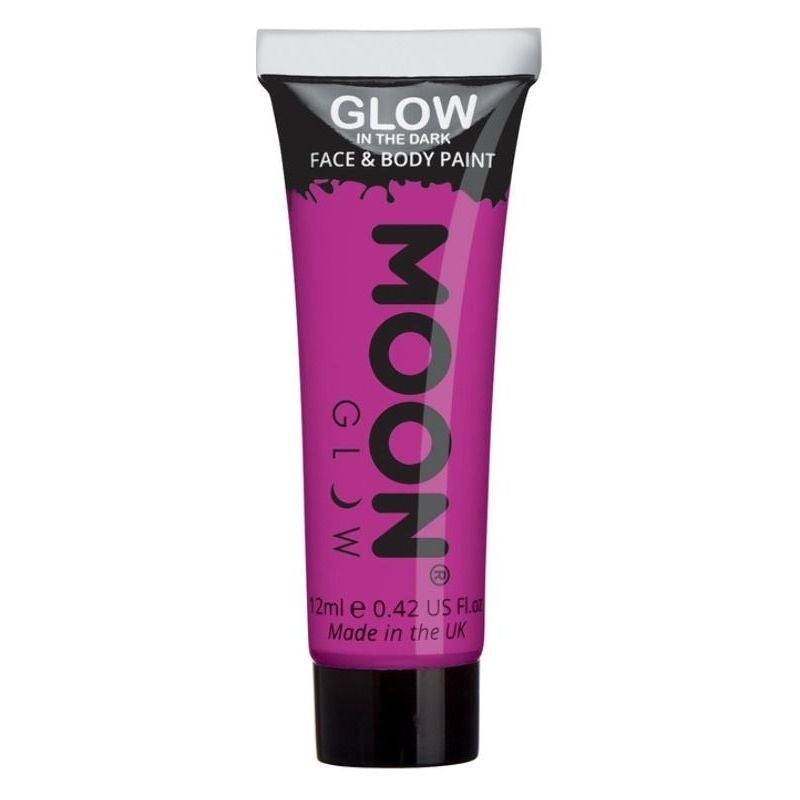 Moon Glow In The Dark Face Paint 12ml Single Costume Make Up_5