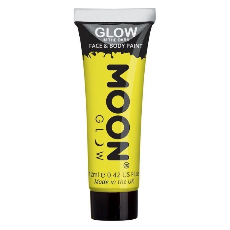Moon Glow In The Dark Face Paint 12ml Single Costume Make Up 7