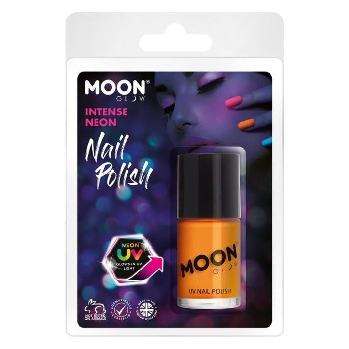 Moon Glow Intense Neon UV Nail Polish Clamshell, 14ml Costume Make Up_3