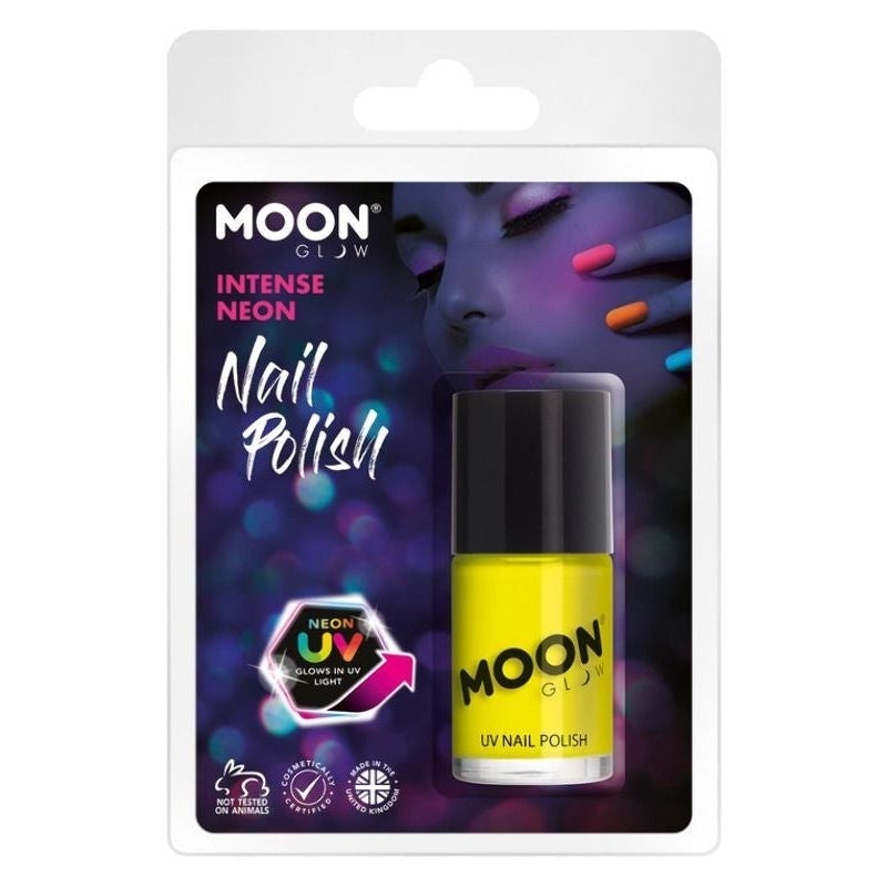 Moon Glow Intense Neon UV Nail Polish Clamshell 14ml Costume Make Up 7
