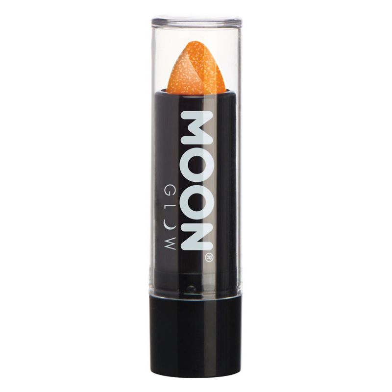 Moon Glow - Neon UV Glitter Lipstick Orange M8442 Costume Make Up_1