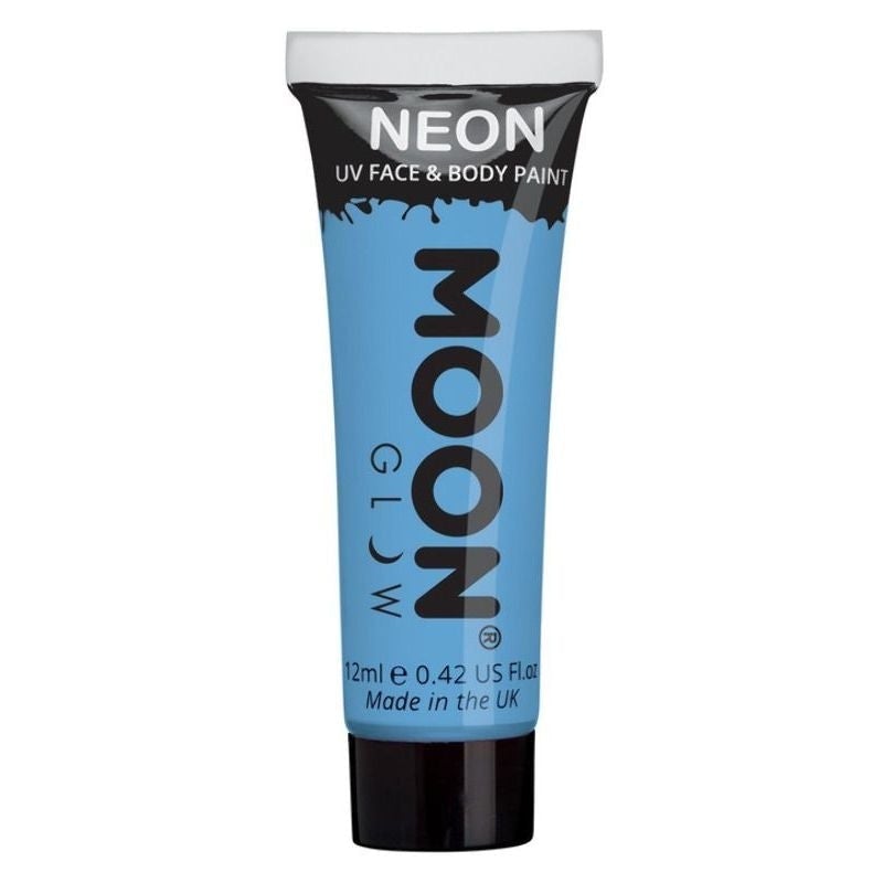 Moon Glow Pastel Neon UV Face Paint Single, 12ml Costume Make Up_2