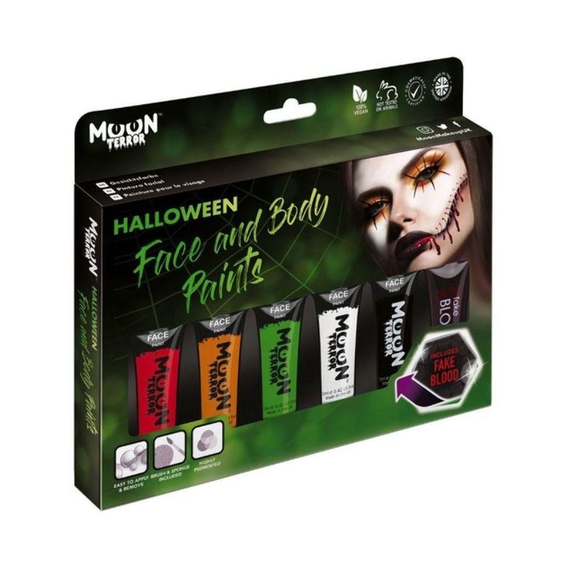 Moon Terror Halloween Face & Body Paint Assorted Costume Make Up_1