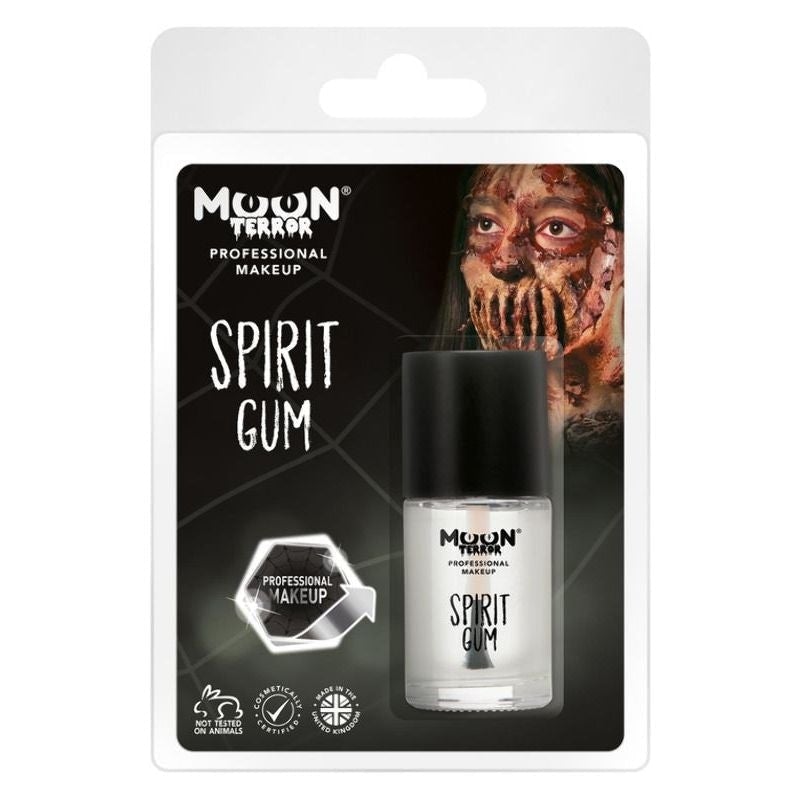 Moon Terror Pro FX Spirit Gum Clear T43679 Costume Make Up_1