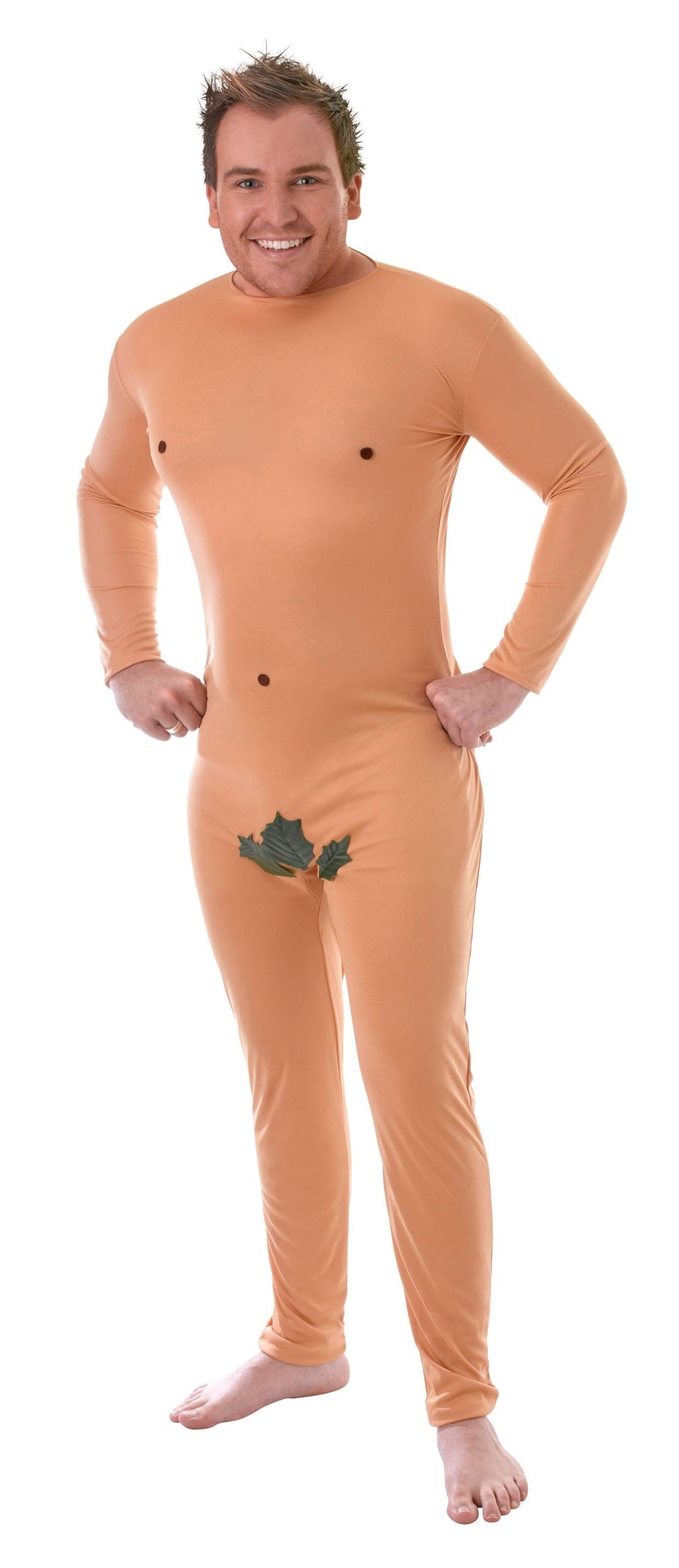 Naked Man Costume Adult Joke Jumpsuit_1