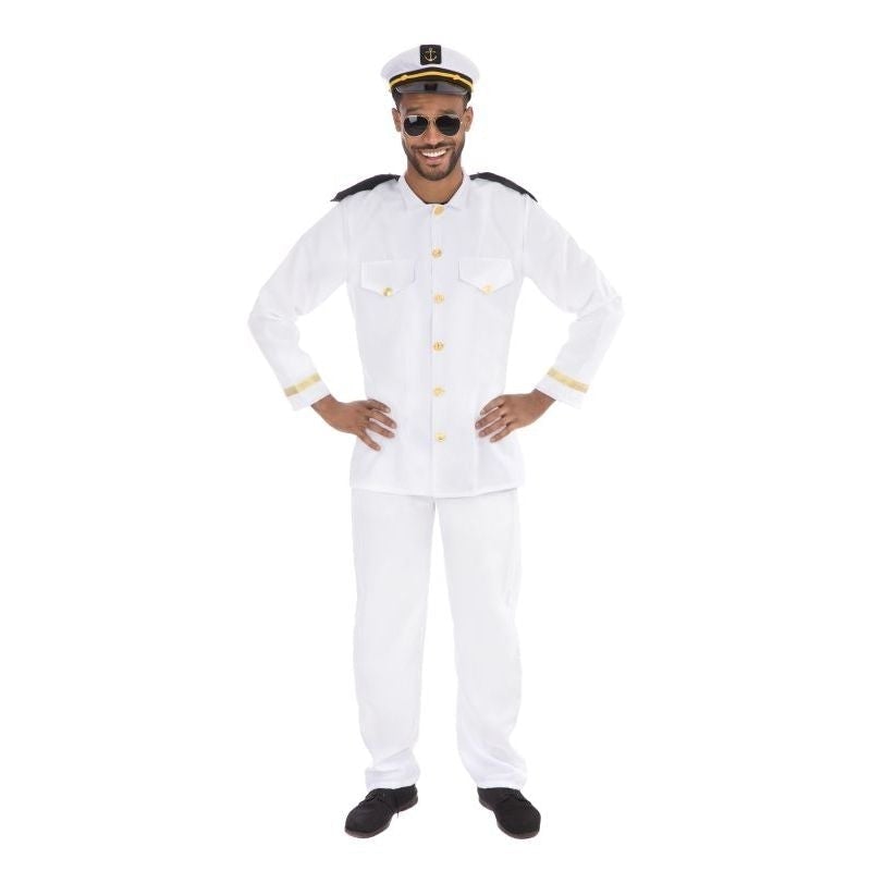 Navy Officer with Hat Top Gun Costume_1