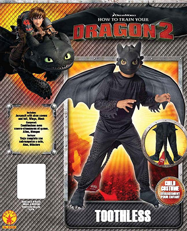 Night Fury Toothless Costume How To Train Your Dragon_4