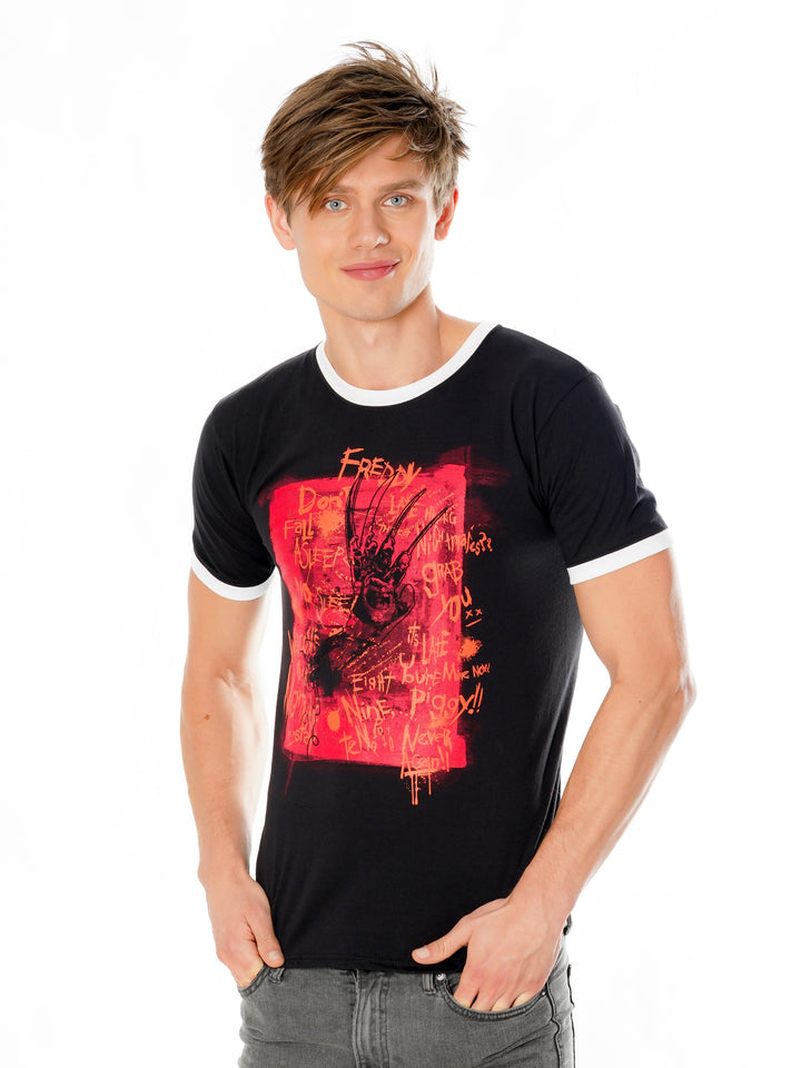 Nightmare On Elm Street Freddy Claw T Shirt_3