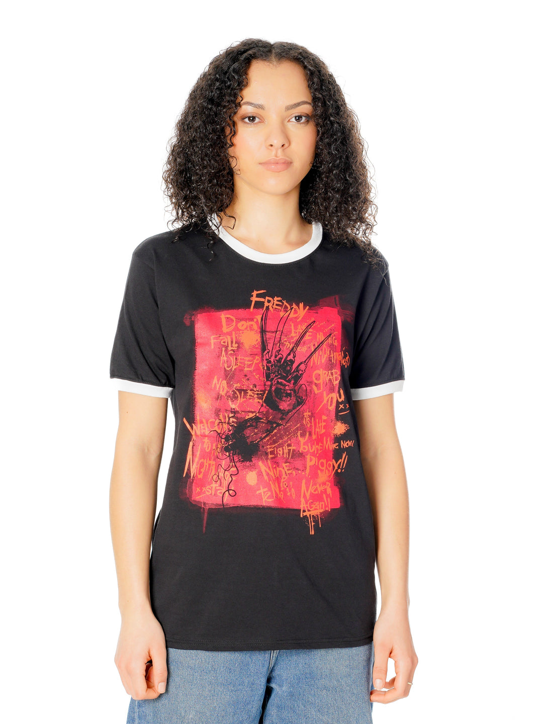 Nightmare On Elm Street Freddy Claw T Shirt_4
