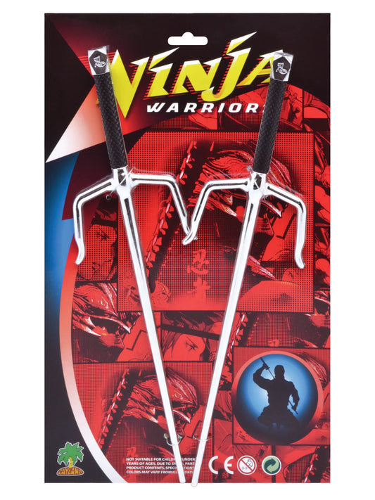Ninja Twin Daggers Costume Accessory 2