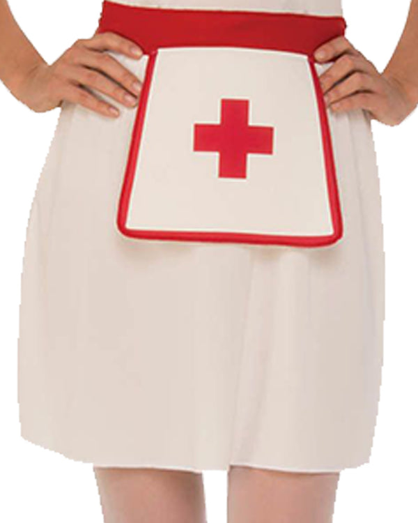 Nurse Costume Adult Classic White Dress_2