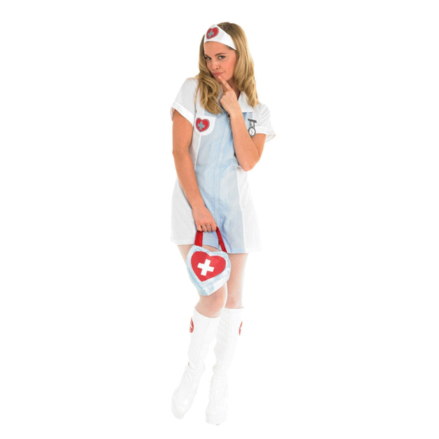 Nurse Party Adult Costume Dress_1