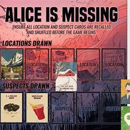 Alice is Missing Roleplaying Card Game