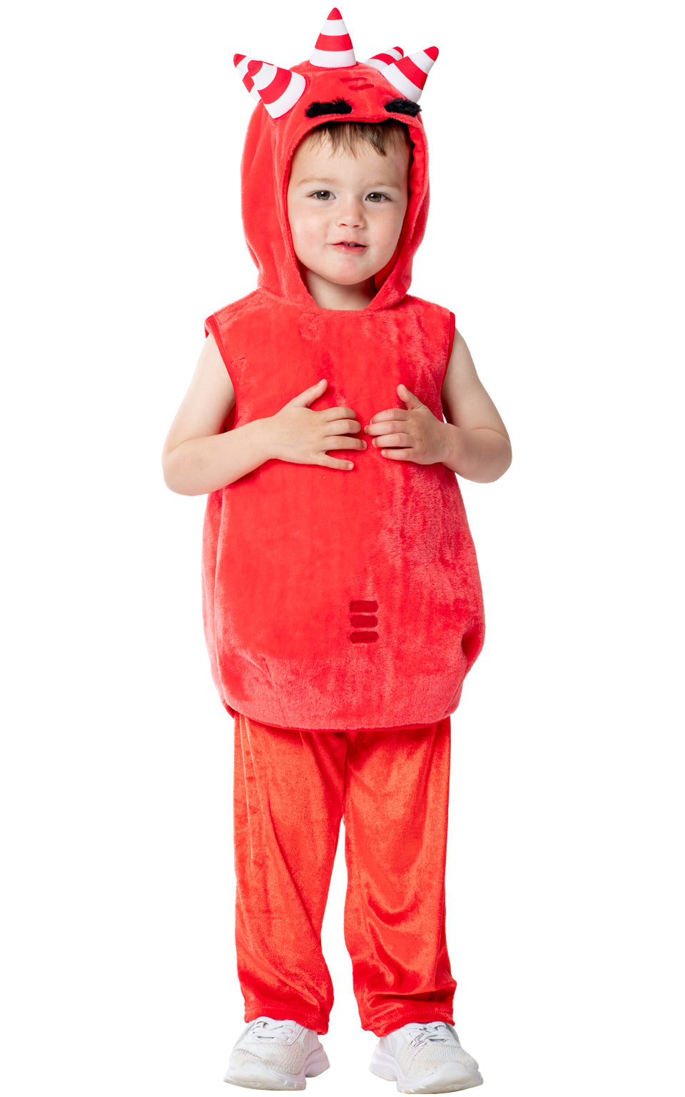 Oddbods Fuse Kids Fur Costume Red Oddbods Fuse Kids Fur Costume Red
