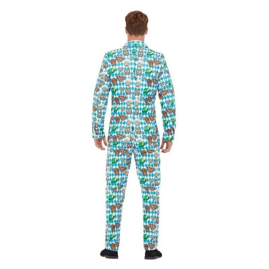 Oktoberfest Beer Festival Adult Blue Suit 2