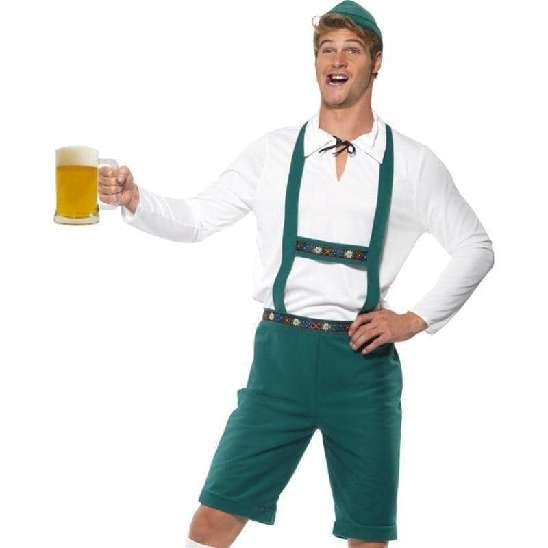 Oktoberfest Costume Adult Green White Oktoberfest Costume Adult Green White