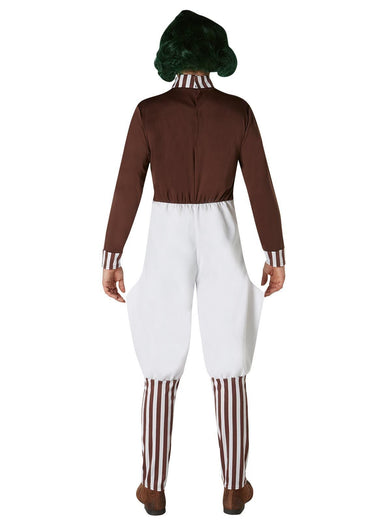 Oompa Loompa Costume Adult Jumpsuit Charlie and the Chocolate Factory_2