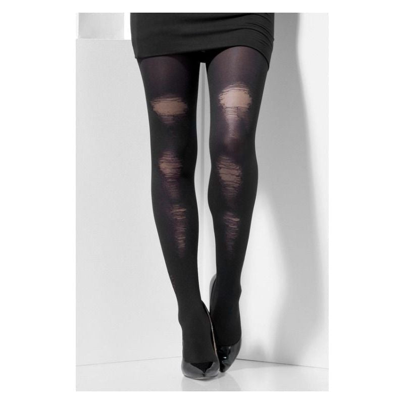 Size Chart Opaque Tights Adult Black 44443
