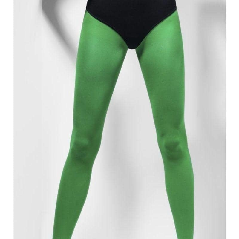 Opaque Tights Adult Green Costume Accessory_1