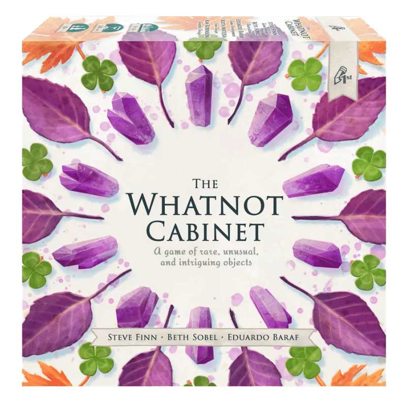 The Whatnot Cabinet Board Game by Pencil First Games 1