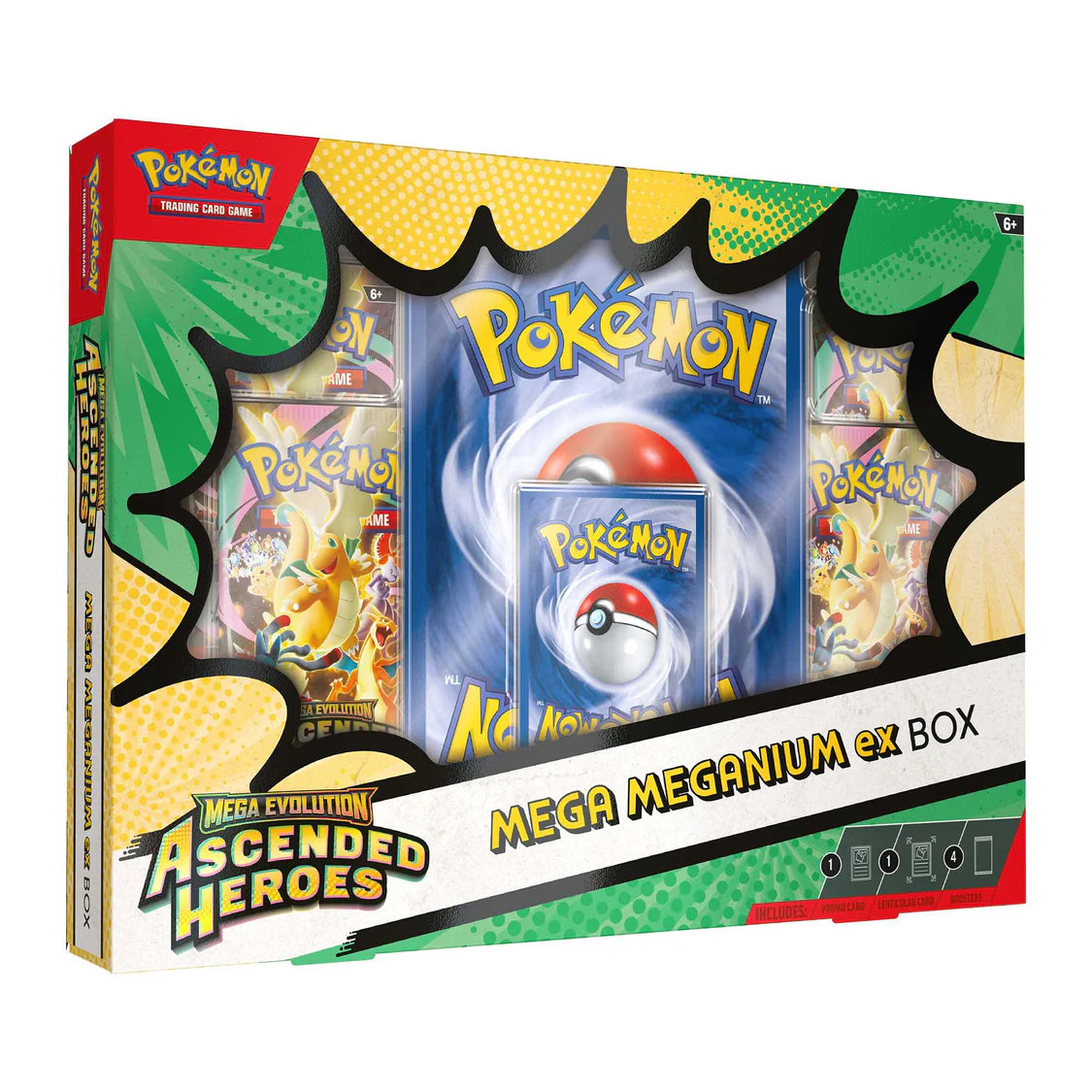 Pokémon TCG Mega Evolution Ascended Heroes Mega Meganium ex Box product image