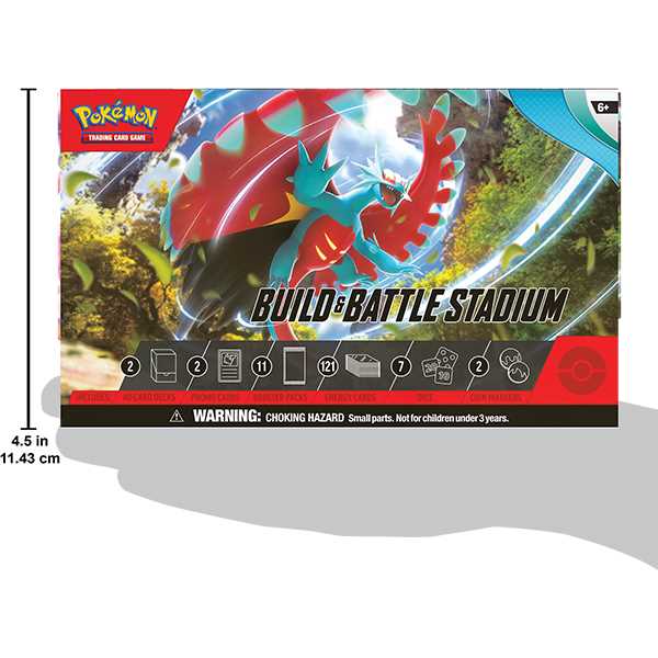 Pokémon TCG: Scarlet & Violet 4 - Paradox Rift - Build & Battle Stadium 4