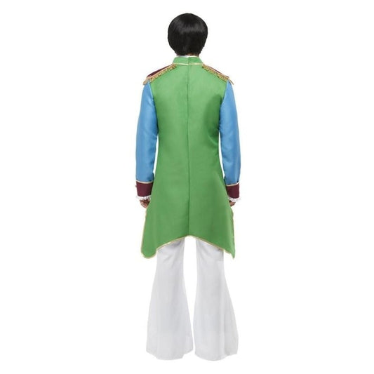 Party Jacket Blue Green and Purple Gold Trim 2