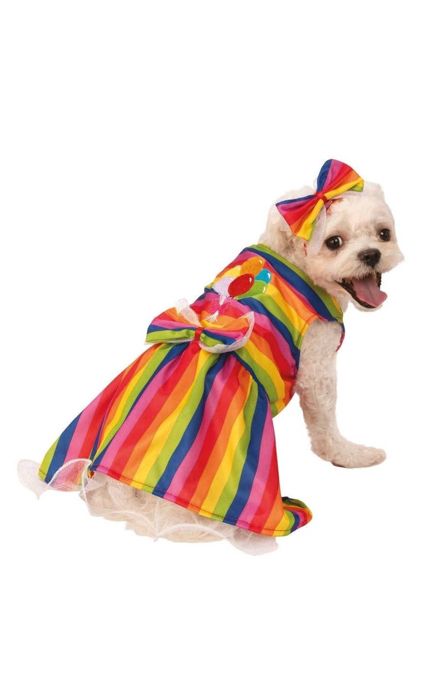 Pet Rainbow Party Dress Costume_1