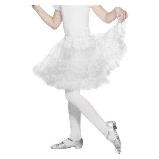 Petticoat Child Kids White Layered 2