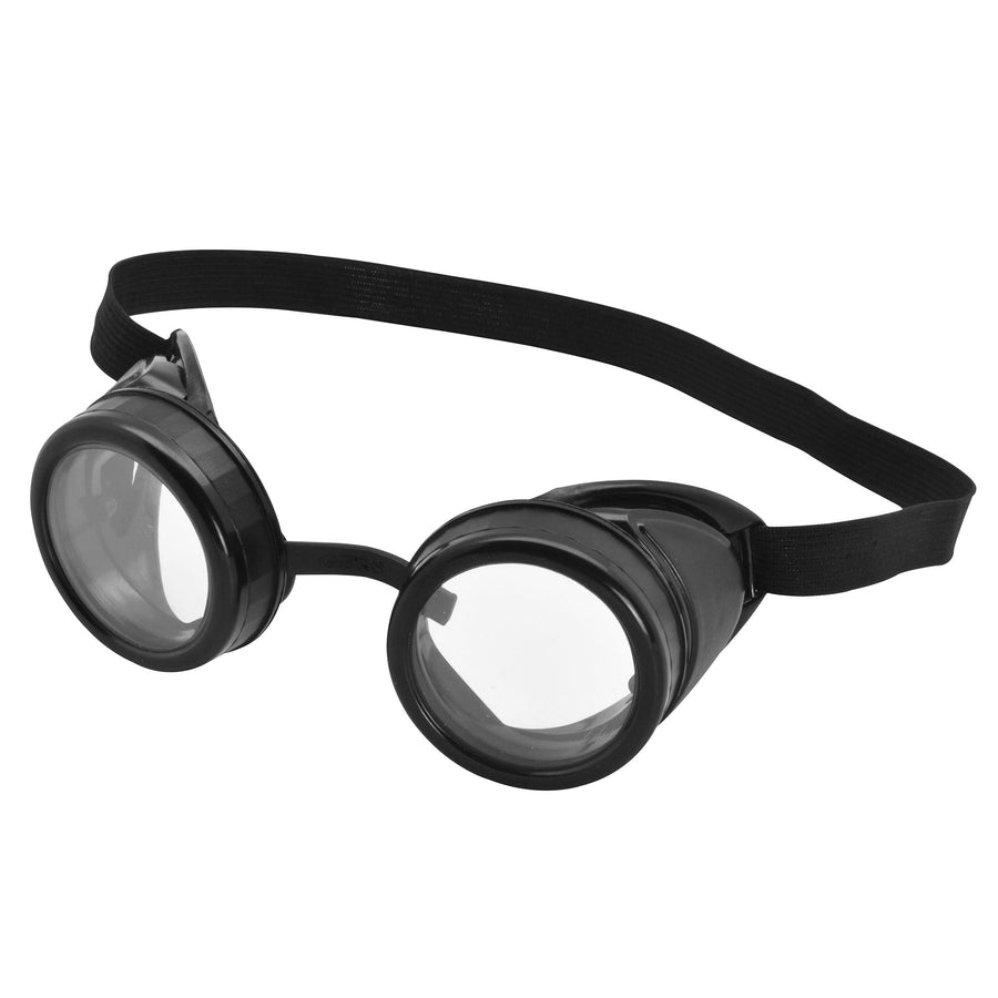 Pilot Goggles Black Frame Costume Accessory_1