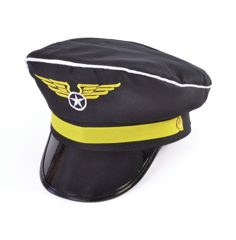 Pilot Hat Peaked Cap Gold Wings_1