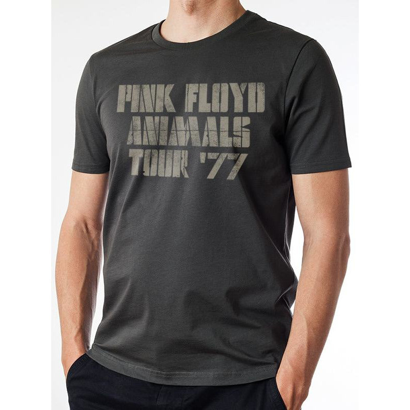 Pink Floyd Animals 77 Tour Logo Unisex T-Shirt Adult_1