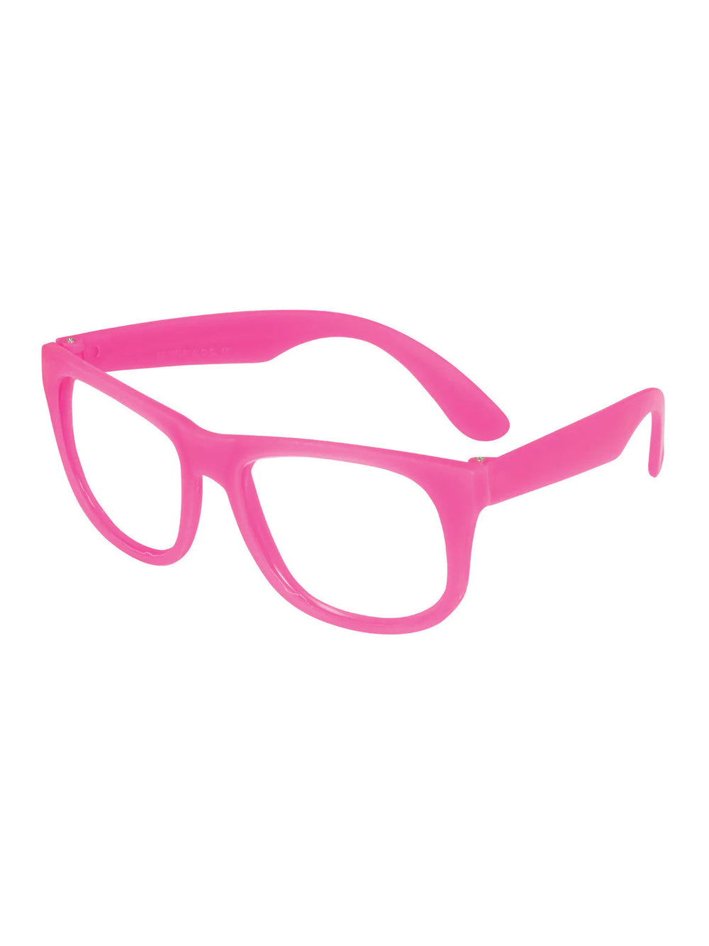 Size Chart Pink Frame Glasses Joke Costume Accessory