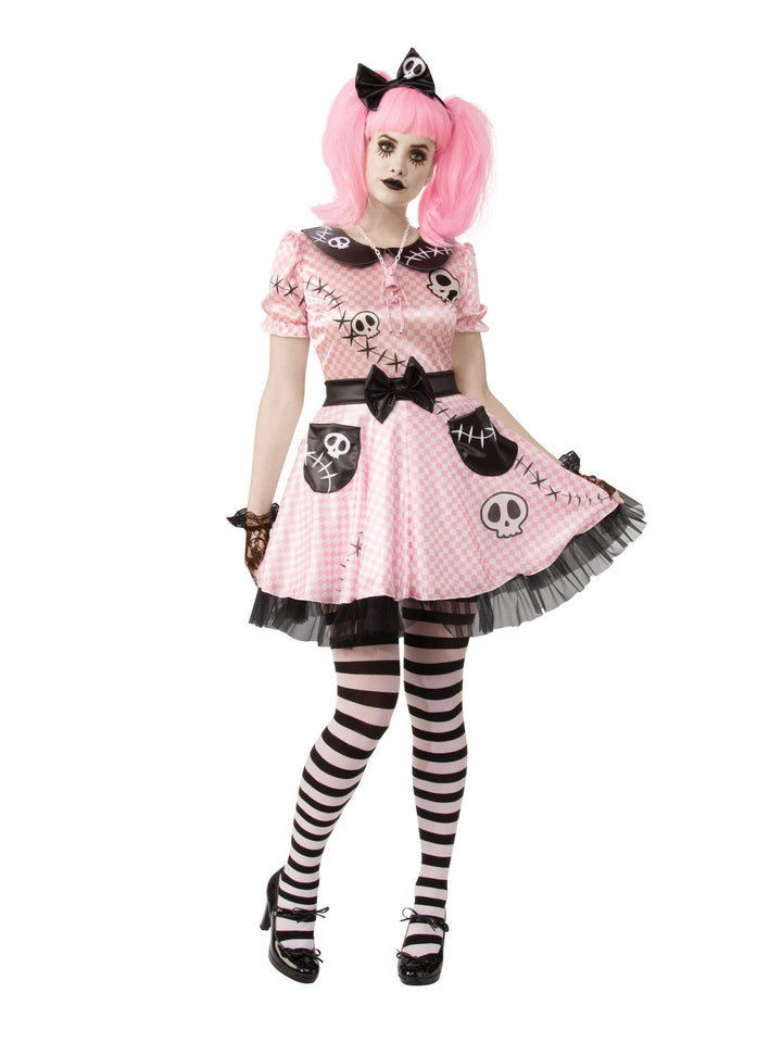 Pink Skelly Costume for Women_1