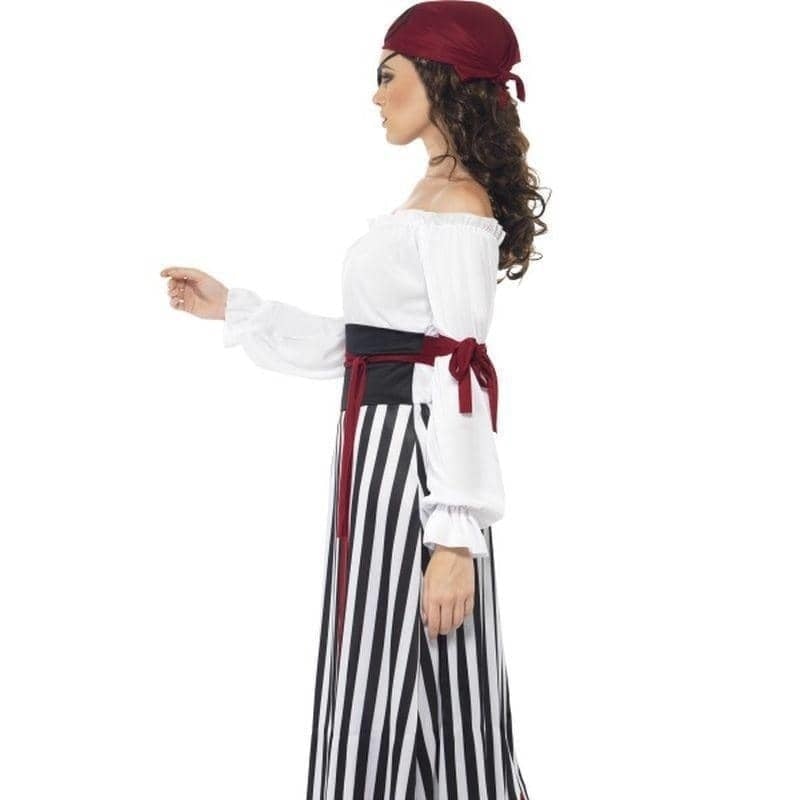 Pirate Lady Adult Costume Elizabeth Swann Dress_3