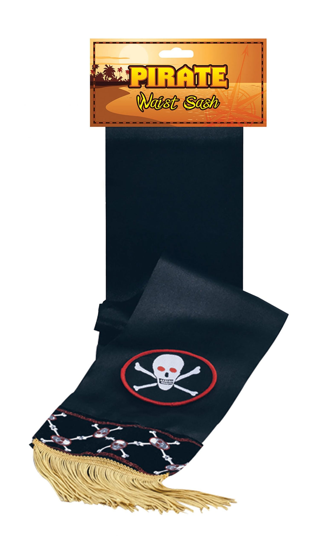 Pirate Waist Sash Deluxe Costume Accessory_1