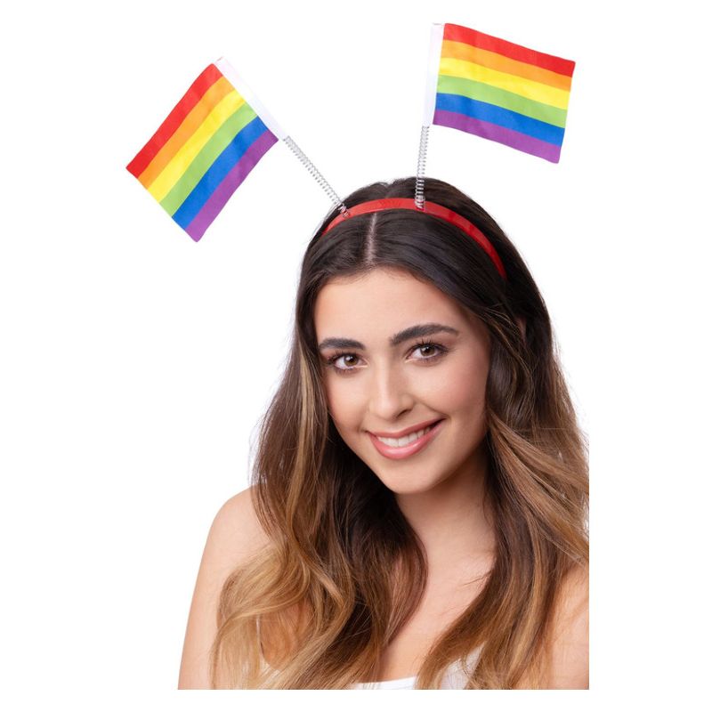Pride Rainbow Flag Bopper Headband Adult_1