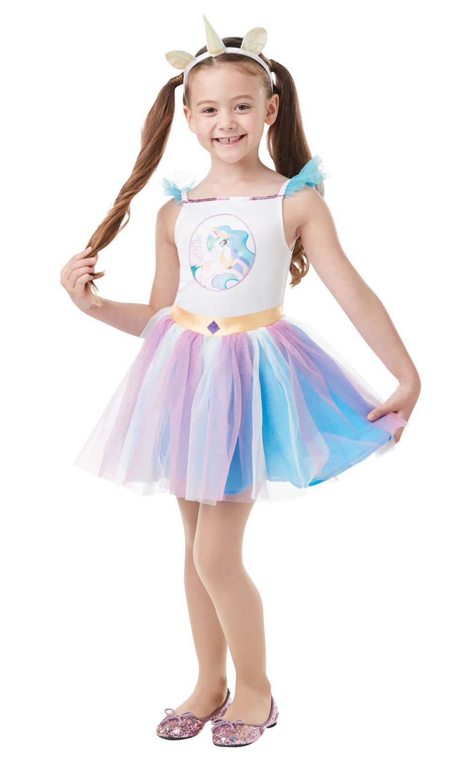 Princess Celestia Deluxe My Little Pony Girls Tutu Costume_3