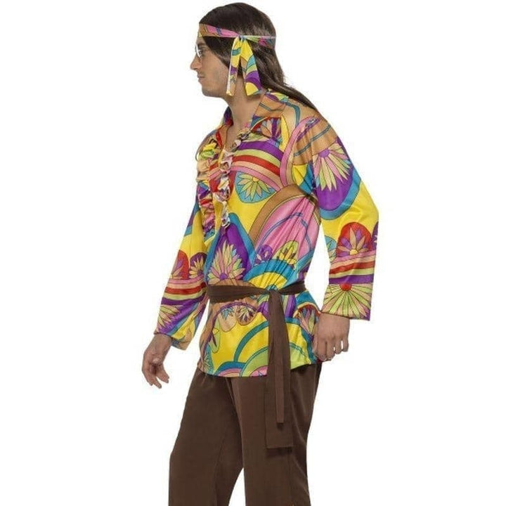 Psychedelic Hippie Man Costume Adult_3