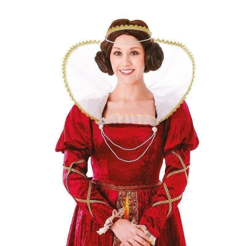 Queen Elizabeth Costume Adult Elizabethan Dress_1