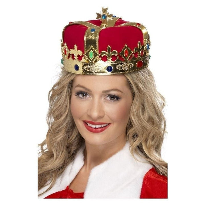 Size Chart Queens Crown Adult Red