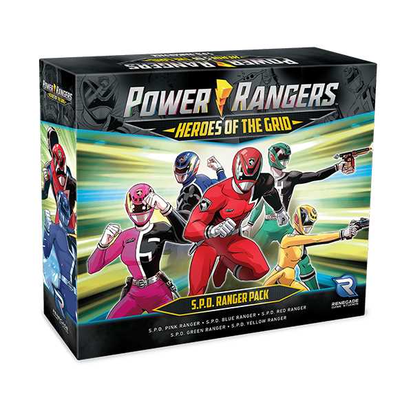 Power Rangers Heroes of the Grid: S.P.D Ranger Pack 1