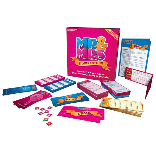 Mr and Mrs Family Edition Board Game by Rascals 2