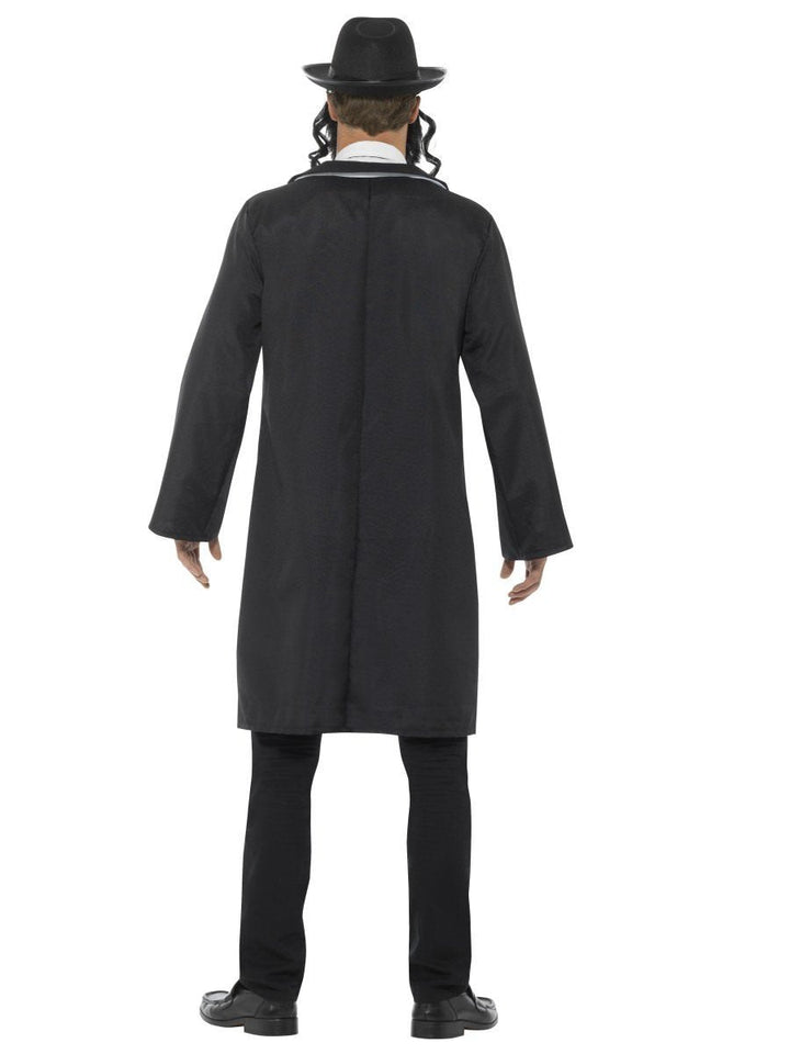 Rabbi Costume Adult Black Long Jacket_4
