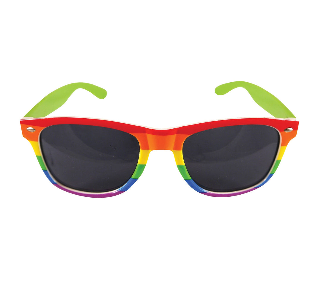 Rainbow Dark Lens Glasses Costume Accessories_1