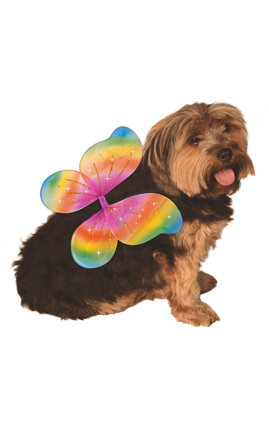 Rainbow Fairy Wings Pet Costume_1