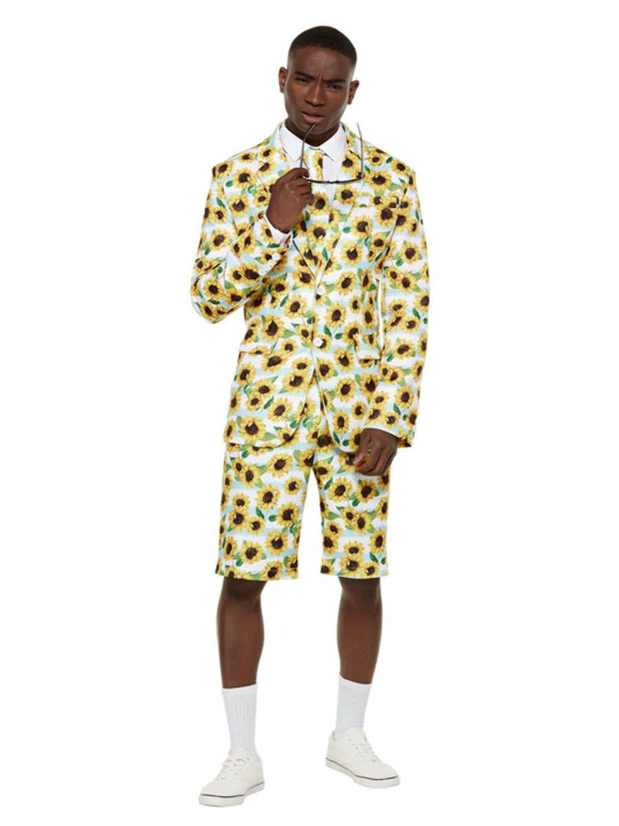 Ray Of Sunshine Sunflower Stand Out Suit Adult Yellow_2