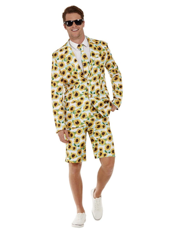 Ray Of Sunshine Sunflower Stand Out Suit Adult Yellow_3