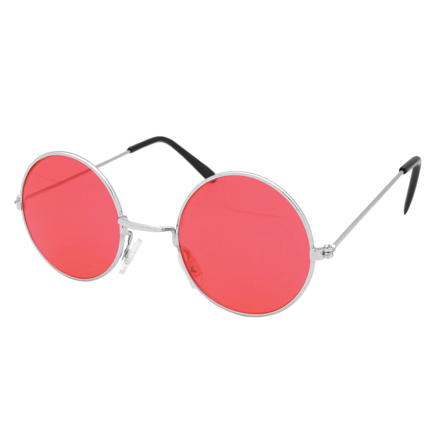 Red 60s Style Glasses Lennon Costume Accessory BA1054_1